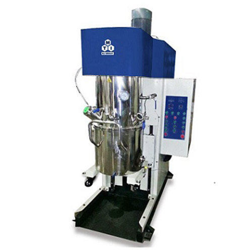 10 L Planetary Vacuum Mixer with Vacuum Pump and Water Chiller for Pilot Scale of Battery Production - MSK-SFM-10L