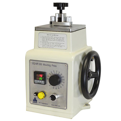 Heated Mounting Press for Metallographic Samples - EQ-MP-300