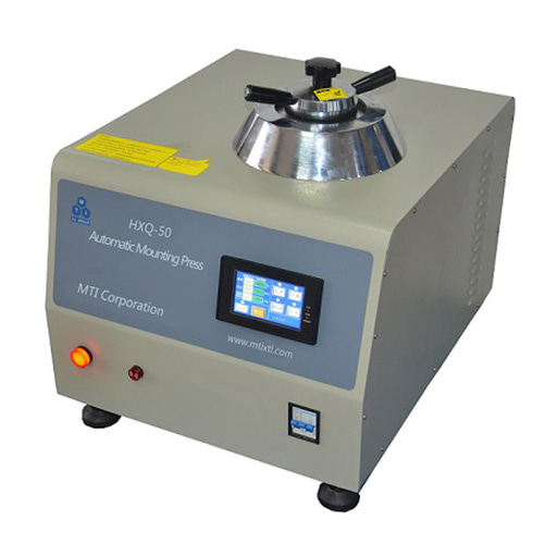 Automatic Mounting Press upto 200ºC and 2.3 T for SEM &amp; Metallographic Samples - EQ-HXQ-50