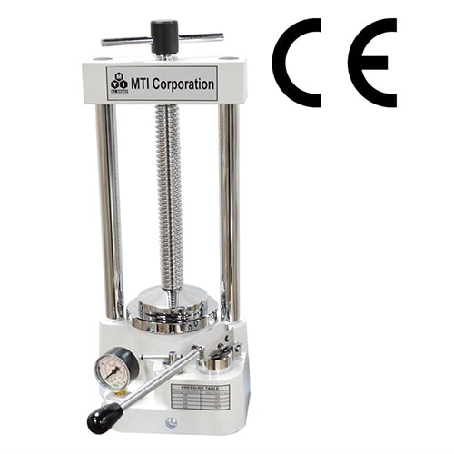 15T Compact Hydraulic Pellet Press for use in Glove-box - Made in Europe - YLJ-15L(부가세별도)