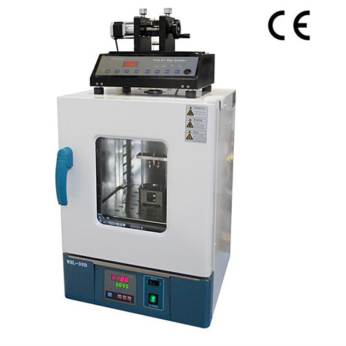 Nanometer Range Programmable Dip Coater with Drying Oven (1-500 nm/sec, 100°C Max. ) - PTL-NMB