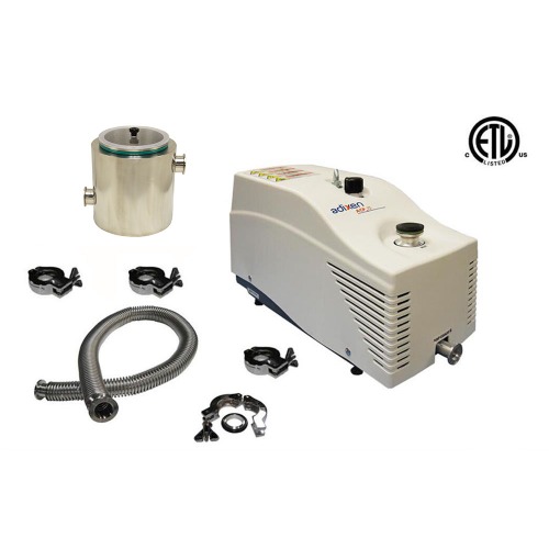 Pfeiffer&#039;s High Speed ( 226L/min) Oilless Dry Vacuum Pump with Cold Trap, 10E-3 Torr Limit - EQ-PV-ACP15-LD