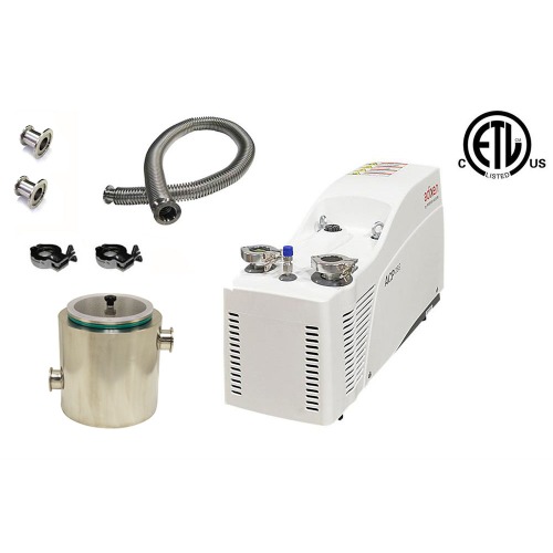 Adixen Dry Vacuum Pump with Cold Trap for Pumping Traces of Corrosive Gas, Upto 10E-2 Torr - EQ-PV-ACP28G-LD