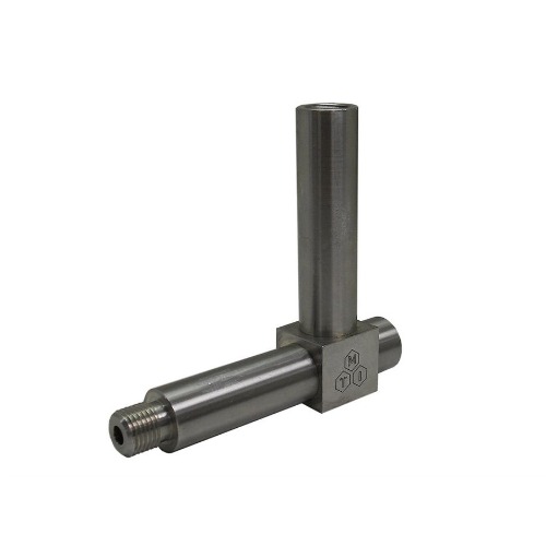 SS T-Piece with 1/4 BSPP &amp; Extended Branches Fitting Connector - EQ-TPE