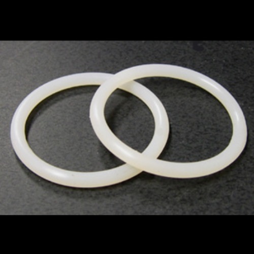 High Temperature Silicone Rubber O ring (1 pair) for 70mm dia Alumina or Quartz Tube - EQ-SOR-70
