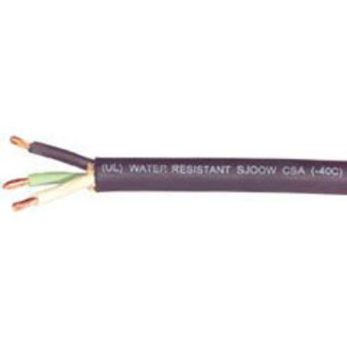 AWG 6/8/10/12, 3 Conductor Heavy Duty Power Cable, UL approved
