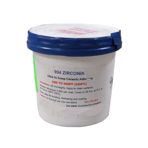 2200C (4000F) Zirconia Ultra Hi-Temp Ceramic Adhesive - EQ-904-ZO-LD