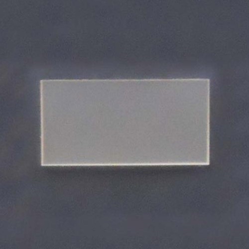 Quartz single crystal, saw grade (101), 10x5x1.0mm, 1sp
