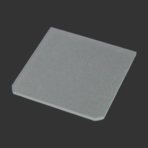 Quartz single crystal, saw grade (101), 10x10x1.0mm, 2 sp