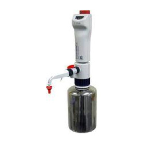 Bottletop Electrolyte Digital Dispenser with 1000mL Stainless Steel Bottle: 1- 10 ml adjustable -BD-10ML-LD
