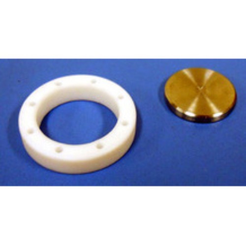 PTFE Guide Sleeve and SS Spacer with optional size 10, 12, 15, 19, 20, 24mm for MTI&#039;s Split Flat Cell- EQ-STC-SPTFE