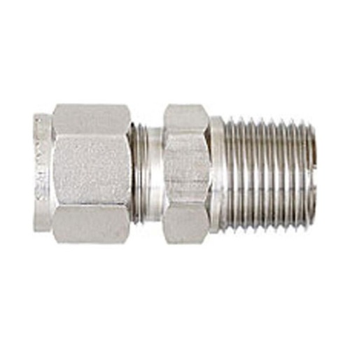 304SS 1/4&quot; O.D Tube Fitting x 1/8&quot; Male Connector - EQ-Fit-14-18EQ-Fit-14-18BSPPEQ-Fit-14-18NPT