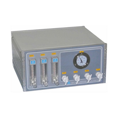 Compact Anti-Corrosion Three Channel Gas Mixer (16 -160 ml/m) - EQ-CGM-3F-PTFE