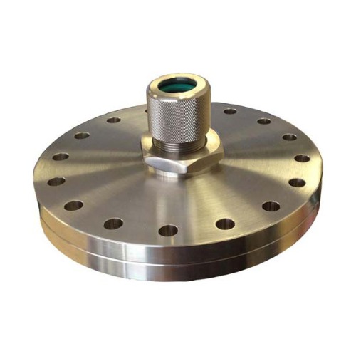 6&#039;&#039; ConFlat Flange with 0.75&#039;&#039; I.D Feedthrough &amp; Quick Connector for DIY Sputtering Coater- EQ-FT-CF6