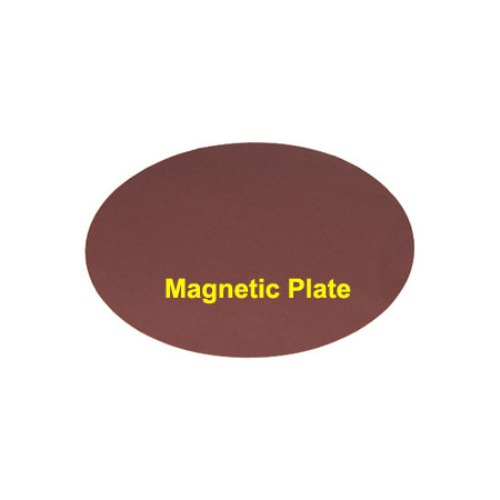 12&quot; dia.x 0.8 mm thick permanent magnetic sheet with PSA backing - EQ-MagnetP12
