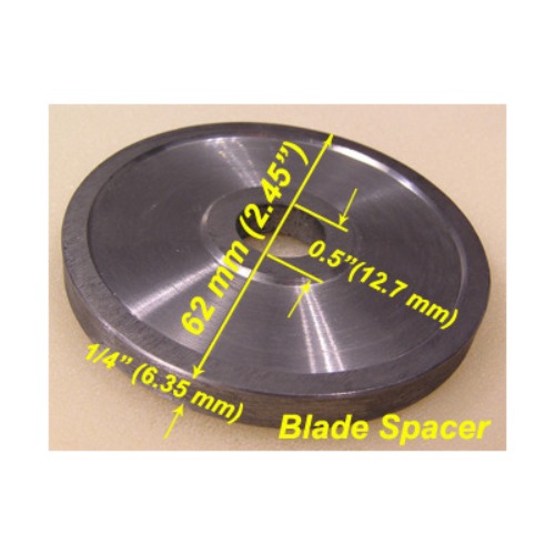 Multi-Blade Spacer 1/4&quot; thickness for SYJ-150 Low Speed Saw - EQ-LSSO23