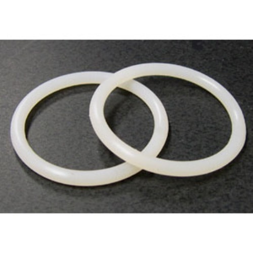 High Temperature Silicone Rubber O ring (1 pair) for 25-26 mm dia Alumina or Quartz Tube - EQ-SOR-25