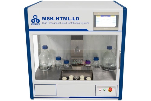 Compact Liquid Distributing System with 6-Channel Metering Pumps &amp; Stream Dispensers - MSK-HTML-LD