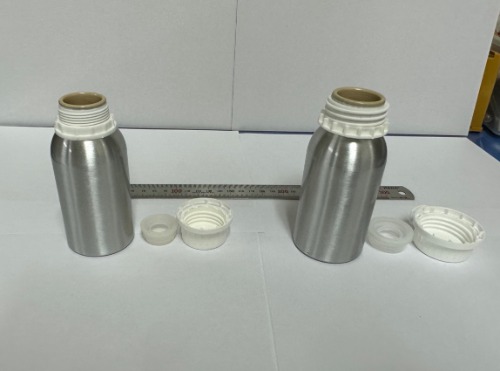 Electrolyte / Li Chip aluminium Container-150ml or 200ml aluminium bottle