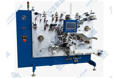 R2R Automatic Winder with Electrode Cutting off and Taping for Cylinder Cell 4680 - 46120 - MSK-112R-AL