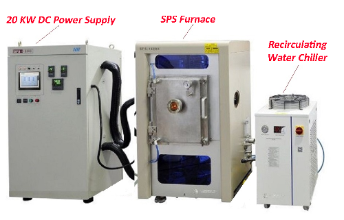 Spark Plasma Sintering Furnace ( SPS ) up to 50 MPa and 2000C - YLJ-SPS-T5
