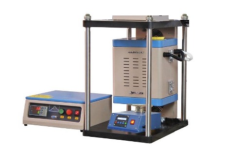 2T Electric Hot Pellet Press up to 1050C with Graphite Die - YLJ-HP7
