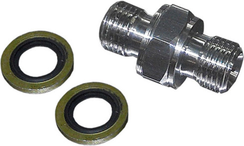 Stainless steel 1/4NPS male union connector (1/4NSP male - 1/4nps male) -EQ-UC-14NPS