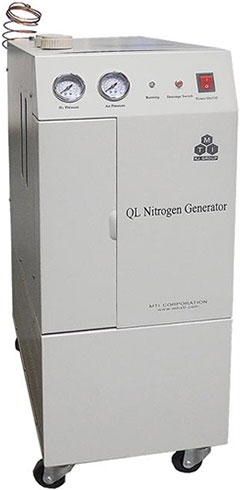 Compact Nitrogen Gas Generator with Built in Air Pump, 500 mL /min - EQ-DFN-500