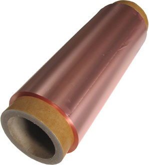 Copper Foil for Battery Anode Substrate (1m, 5m, 10m, optional length x 280mm width x 9um thickness) - EQ-bccf-9u