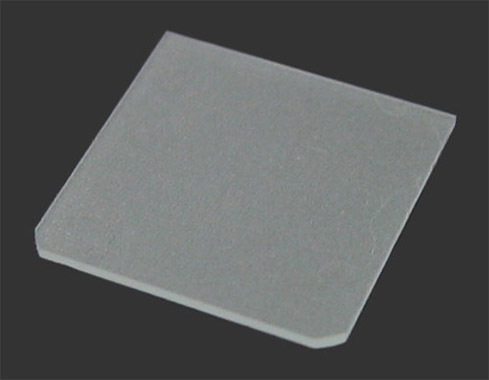 MgF2, (110), 20x20x 1.0 mm 1 side polished