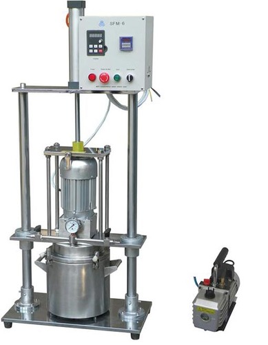 Vacuum Mixer with Helical Blade and 5L Water Cold Stainless Steel Tank - MSK-SFM-6