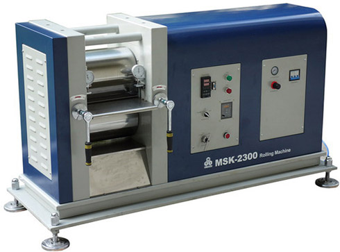 300mm Width Pressure Controlled Electric Rolling Machine (Calender) for Battery Electrodes - MSK-HRP-E2300
