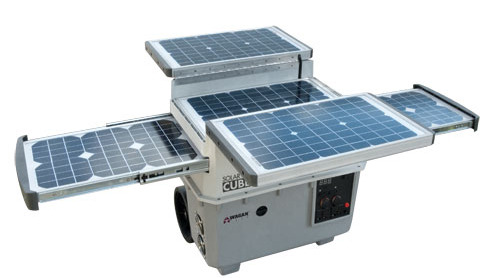 Wagan 2546 Solar e Power Cube (5 x 16W Solar Panel + 1500W AC-DC Inverter )