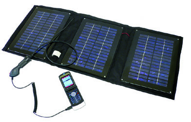 Folderable Solar Panel 12.4W, 15.5V Max