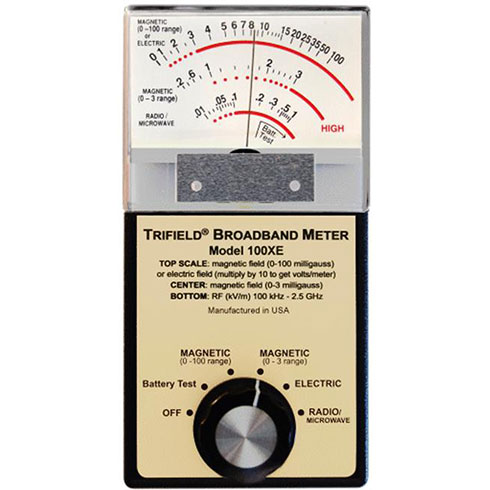 Trifield® BroadBand Microwave Detector (0.1 MHz &amp;#8211; 50 MHz) - EQ-MD-100XE