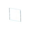 Fused Silica Glass Substrate (JGS2), 1&quot;x1&quot;x1.5-1.58 mm, 2 sides optical polished