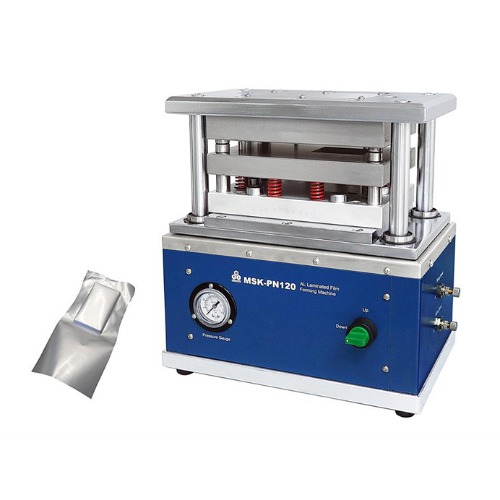 Compact Pouch Cell Case Forming Machine for Aluminum-Laminated Films w/ Optional Die - MSK-PN120