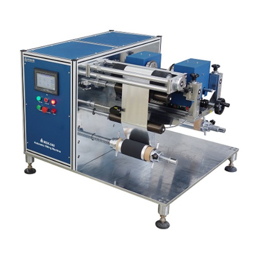 Roll to Roll Edge Slitting Machine (Max.300mm W) for Single Strip of Cylindrical/Pouch Battery - MSK-540