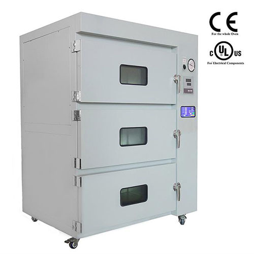 150C Max. Larger Capacity (360L) Vacuum Drying Oven with Tri-level Shelf Heating Modules - DZF-3120