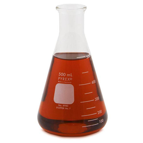 500mL PYREX Erlenmeyer Flask for Chemical R&amp;D Use - EQ-ERLFLA-LD