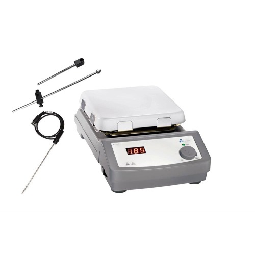CE Certified 550°C Max. Hot Plate with 7&quot; x 7&quot; Ceramic Surface - HP-550S-LD