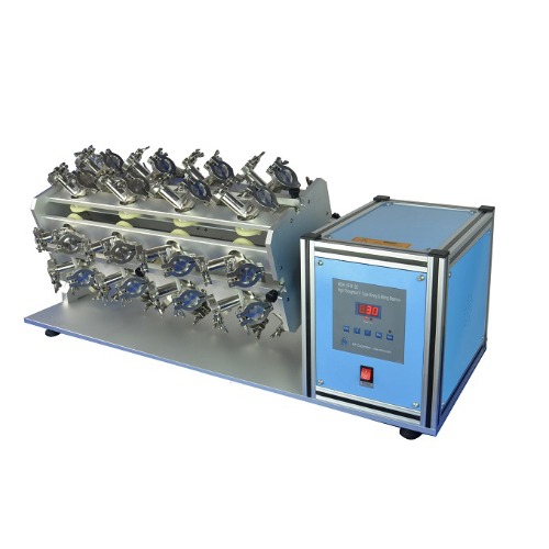 High Throughput V-Type Mixing &amp; Milling Machine with 32 SS Tanks ( 50 ml each, Ar Gas Compatible) - MSK-SFM-32