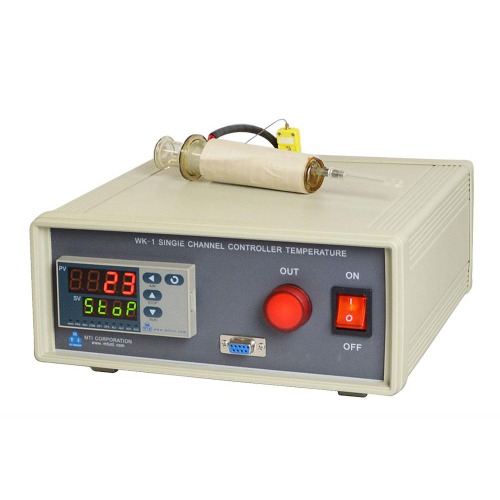 200°C 20ml Heatable Glass Syringe with Temperature Control Unit for Spin Coater - EQ-Syringe20-GLH