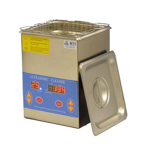 Heatable Ultrasonic Cleaner with Digital Timer 1300 mL - EQ-VGT-1613QTD