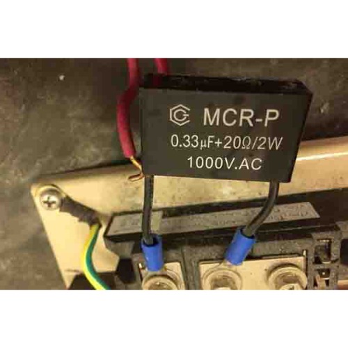 RC Components / absorbing module interrupter, 0.33uF+20Ω/2W 1000V.AC - MTI-MCR-P