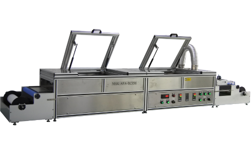 Lab Scale Roll-to-Roll Flat Tape Casting System (Max. W350 x L 4000 mm)) w/ Drying Heater - MSK-AFA-EC350