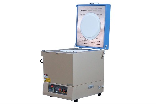 1200℃ Vertical Crucible Furnace with 22L Heating Chamber ( 12.5&quot;IDx11&quot;H, 22 L) - VBF-1200X-300