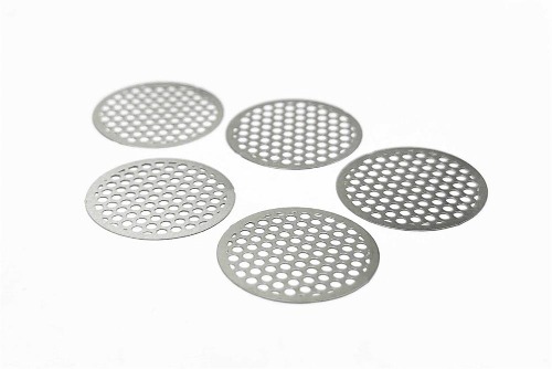 316 Mesh-Type Stainless Steel Spacer for CR20XX Cell (16 mm Dia x 0.1 mm T) - 50 pcs/pck - CR20SPA01-Mesh316