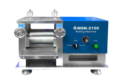 6&quot;W x 3.7&quot; Dia Electric Cold Rolling Press w/ Variable Speed (Ar Glove-box Compatible) - MSK-2150-DC