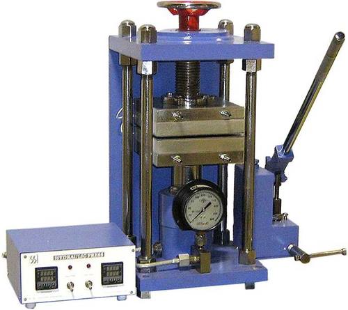 500°C or 750°C 24T Laminating Hot Press (135x135 mm) with Dual Temp.  Controller - YLJ-HP100-XX